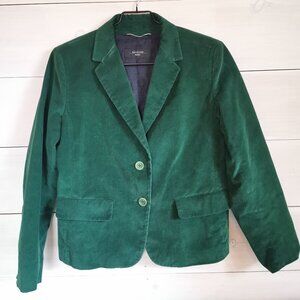 Weekend Max Mara Hunter Green Corduroy Blazer